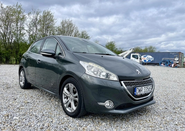 Peugeot 208 cena 29990 przebieg: 161000, rok produkcji 2013 z Szczytno małe 379